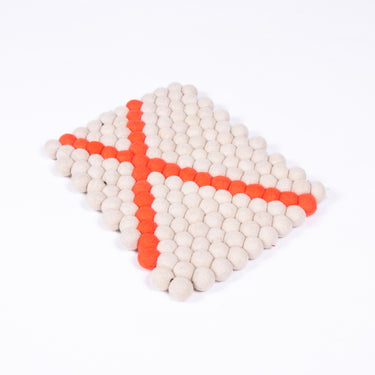 Sophisticated design felt trivet/Wool felt trivet